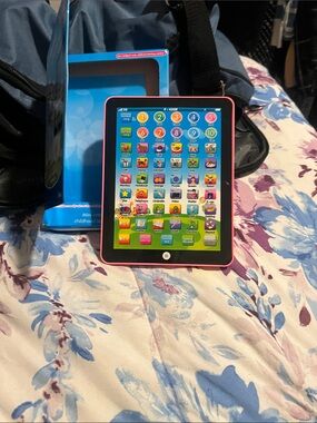 Pink Kids Learning Tablet - Interactive Educational Tablet